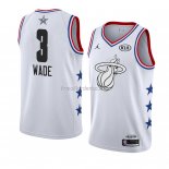 Maillot All Star 2019 Miami Heat Dwyane Wade Blanc