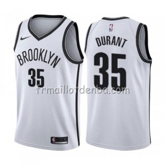 Maillot Brooklyn Nets Kevin Durant Association 2019-20 Blanc