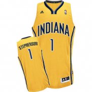 Maillot Basket Indiana Pacers Stephenson 1 Jaune
