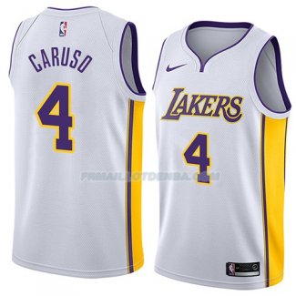 Maillot Los Angeles Lakers Alex Caruso Association 2018 Blanc