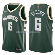 Maillot Basket Milwaukee Bucks Eric Bledsoe Icon 2017-18 6 Vert