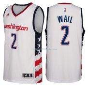 Maillot Basket Washington Wizards 2017-18 Wall 2 Blanco