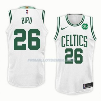 Maillot Boston Celtics Jabari Bird Association 2018 Blanc Blanc
