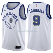 Maillot Basket Hardwood Golden State Warriors Andre Iguodala 2017-18 9 Blanc