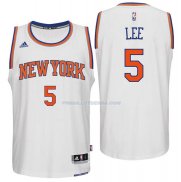 Maillot Basket New York Knicks Lee 5 Blanco