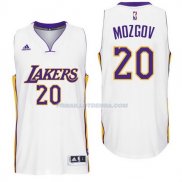 Maillot Basket Los Angeles Lakers Mozgov 20 Blanco