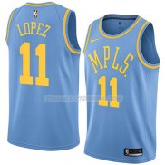 Maillot Los Angeles Lakers Brook Lopez Classic 2018 Bleu