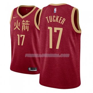 Maillot Los Angeles Lakers P.j. Tucker Ciudad 2018-19 Rouge