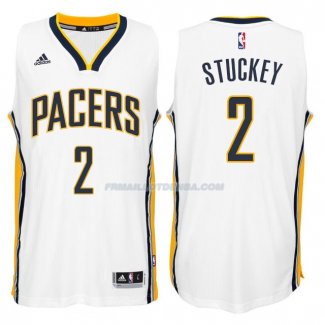 Maillot Basket Indiana Pacers Stuckey 2 Blanco