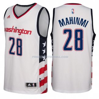 Maillot Basket Washington Wizards 2017-18 Mahinmi 28 Blanco