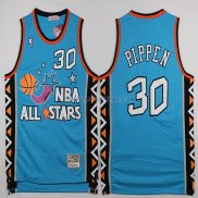 Maillot Basket All Star Pippen 30 Bleu 1996