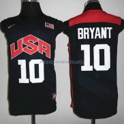 Maillot Basket USA Bryant 10 Noir 2012