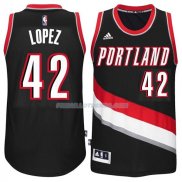 Maillot Basket Portland Trail Blazers Lopez 42 Negro