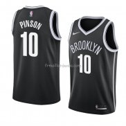 Maillot Brooklyn Nets Theo Pinson Icon 2018 Noir
