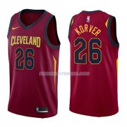Maillot Cleveland Cavaliers Kyle Korver Icon 2017-18 26 Rojo