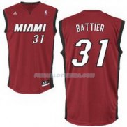Maillot Basket Miami Heat Battier 31 Rojo