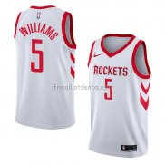 Maillot Houston Rockets Troy Williams Association 2018 Blanc
