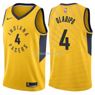 Maillot Indiana Pacers Victor Oladipo Statement 2017-18 4 Jaune