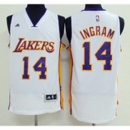 Maillot Basket Los Angeles Lakers Ingram 14 Blanc
