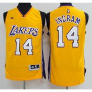 Maillot Basket Los Angeles Lakers Ingram 14 Jaune
