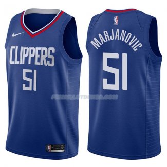 Maillot Los Angeles Clippers Boban Marjanovic Icon 2017-18 51 Azul