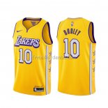 Maillot Los Angeles Lakers Jared Dudley Ville 2019-20 Jaune