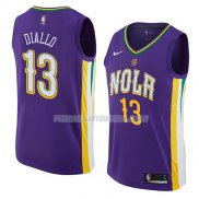 Maillot New Orleans Pelicans Cheick Diallo Ciudad 2018 Volet