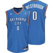 Maillot Basket Oklahoma City Thunder Westbrook 0 Bleu