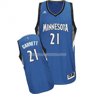 Maillot Basket Minnesota Timberwolves Garnett 24 Azul