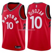 Maillot Basket Authentique Toronto Raptors DeRozan 2017-18 10 Rouge