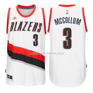 Maillot Basket Portland Trail Blazers Mccollum 22 Blanco