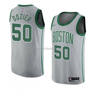 Maillot Boston Celtics P. J. Dozier Ville 2018-19 Gris