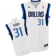 Maillot Basket Dallas Mavericks Terry 31 Blanc