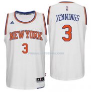 Maillot Basket New York Knicks Jennings 3 Blanco