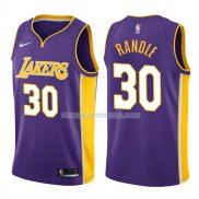 Maillot Los Angeles Lakers Julius Randle Statehombret 2017-18 30 Violeta