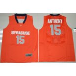 Maillot Basket NCAA Camerlo Anthony 15 Orange