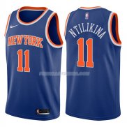 Maillot New York Knicks Frank Ntilikina Icon 2017-18 11 Azul