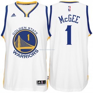 Maillot Basket Golden State Warriors McGee 1 Blanco