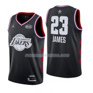Maillot All Star 2019 Los Angeles Lakers Lebron James Noir
