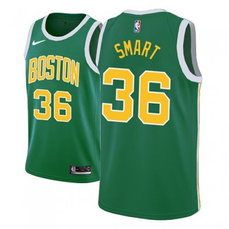 Maillot Boston Celtics Marcus Smart Earned 2018-19 Vert