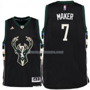Maillot Basket Milwaukee Bucks Maker 7 Negro