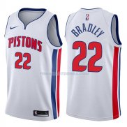Maillot Detroit Pistons Avery Bradley Association 2017-18 22 Blancoo