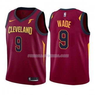 Maillot Basket Enfant Cleveland Cavaliers Dwyane Wade Icon Goodyear 2017-18 9 Rouge