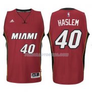Maillot Basket Miami Heat Haslem 40 Rojo