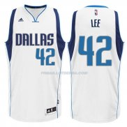 Maillot Basket Dallas Mavericks Lee 42 Blanco