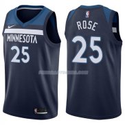 Maillot Minnesota Timberwolves Derrick Rose Icon 2017-18 25 Azul