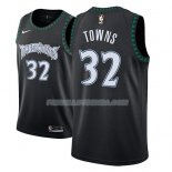 Maillot Minnesota Timberwolves Karl Anthony Towns Classic 2018 Noir