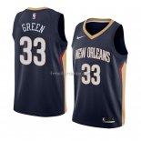 Maillot New Orleans Pelicans Garlon Vert Icon 2018 Bleu