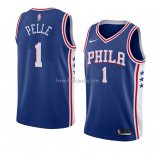 Maillot Philadelphia 76ers Norvel Pelle Icon 2018 Bleu
