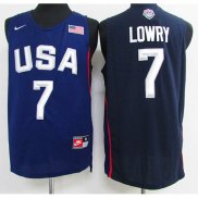 Maillot Basket USA Dream Teams Lowry 5 Bleu
